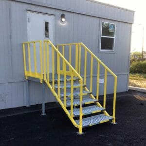 portable building stairs canada