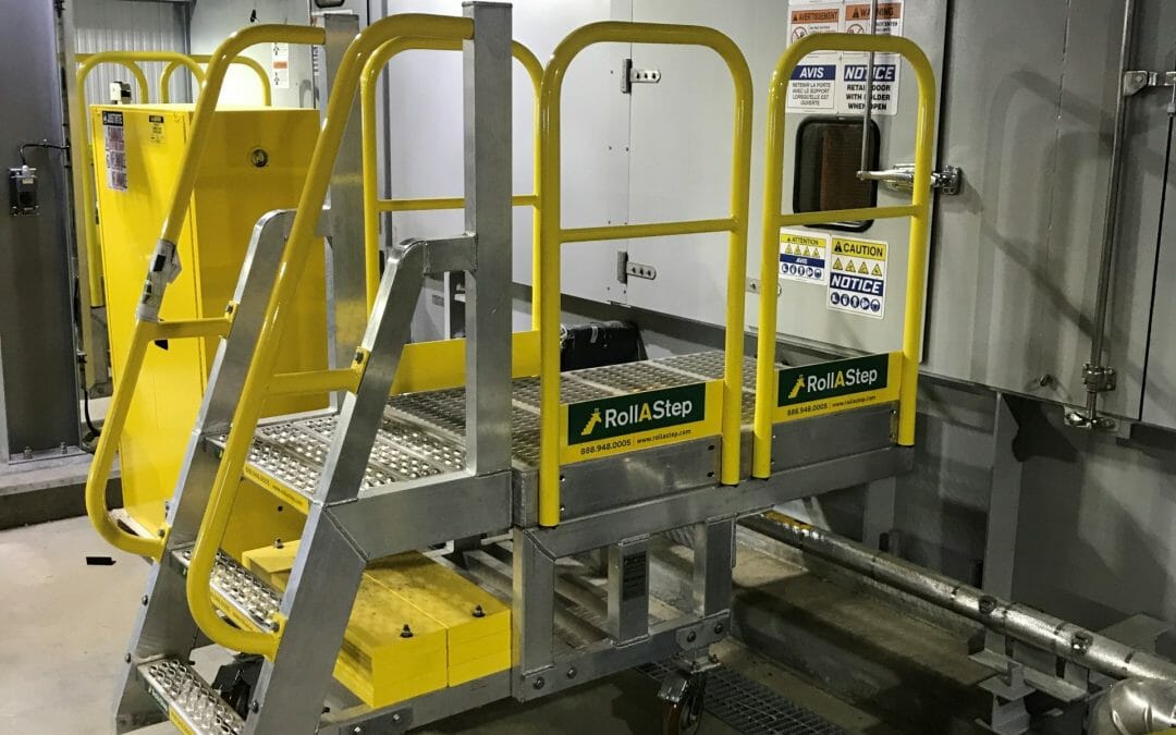 Elevate Safety! Discover RollaStep Rolling Work Platforms