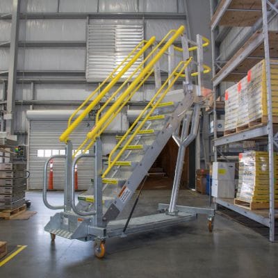 Enhancing Your Workplace’s Mobility and Safety with RollaStep Portable Stairs