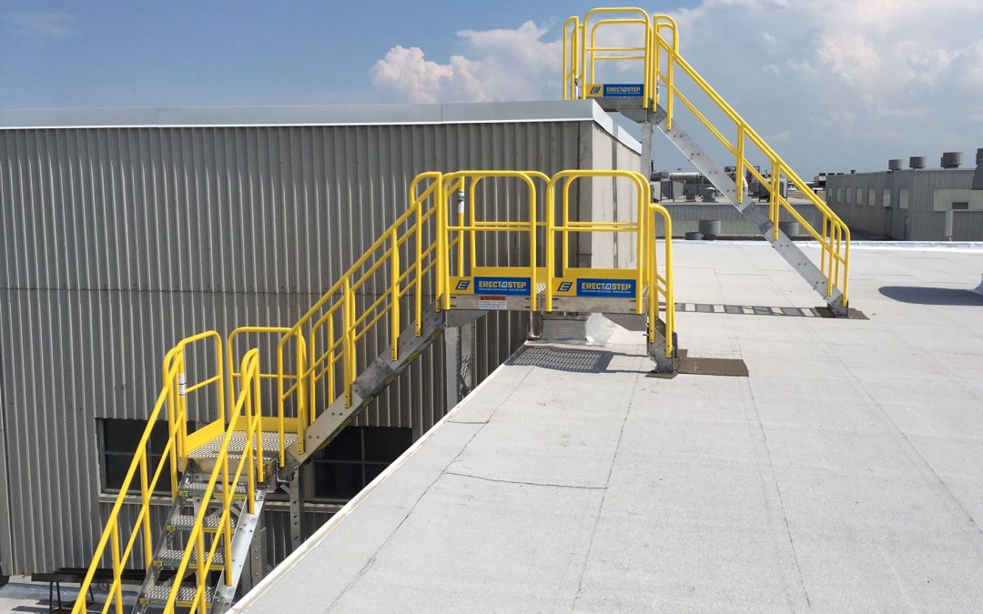 Make Rooftop Access Effortless with Crossover Stairs
