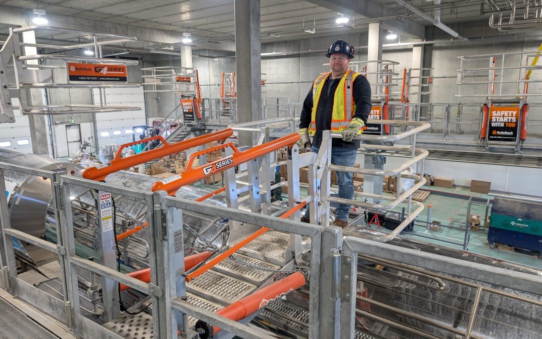 Case Study: Custom Truck Loading Platforms for an Alberta Dairy Facility